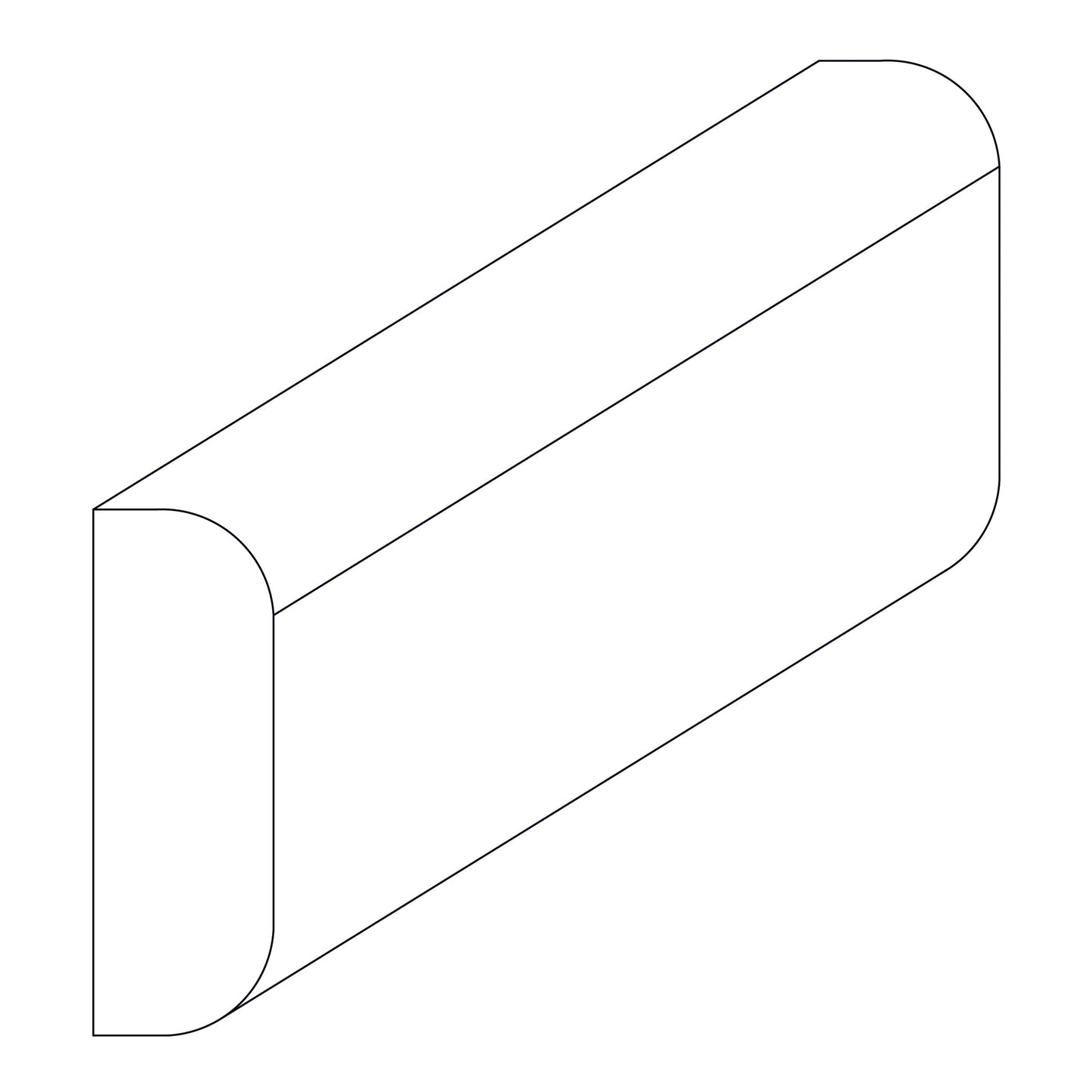 Batten Molding - 96 inch - BAM8 | SG