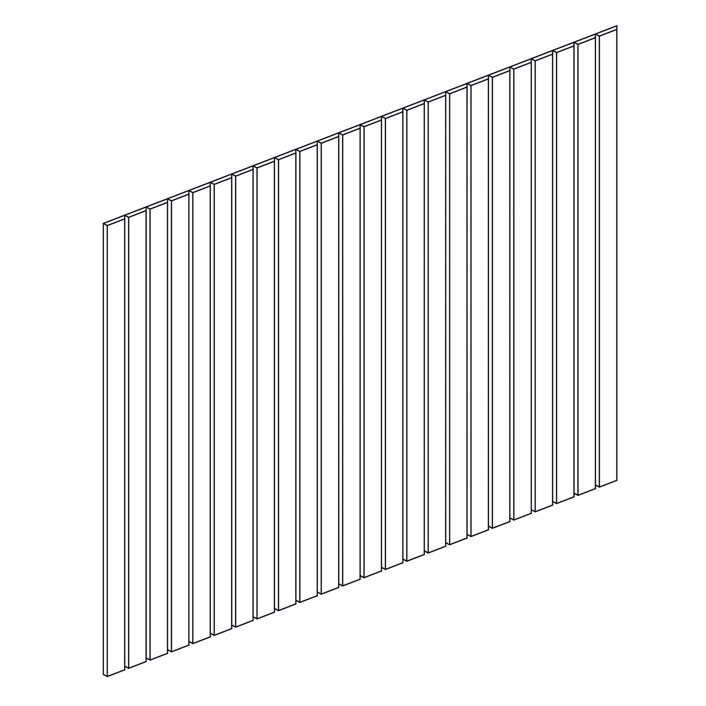 Beadboard Panel - 48 inch x 42 inch - BBP4842 | SG