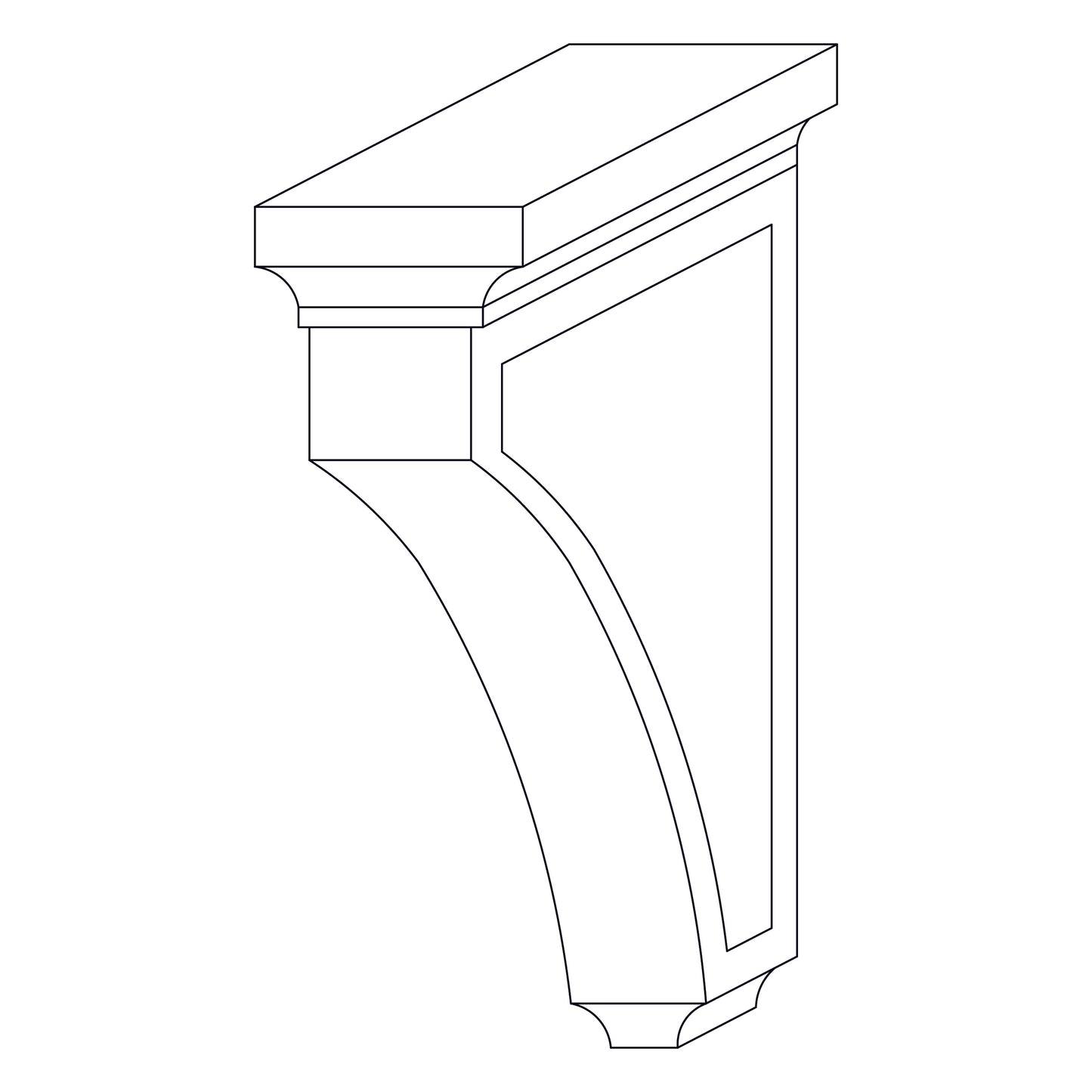 Corbel - Transitional - 10.5 inch - CORT