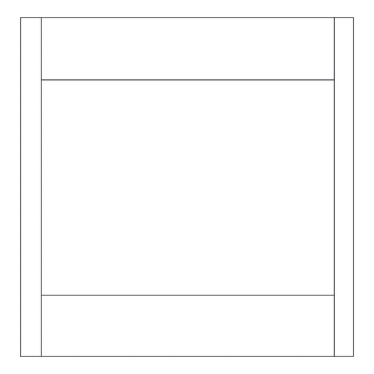 Oven Cabinet Overlay Panel - OP3353