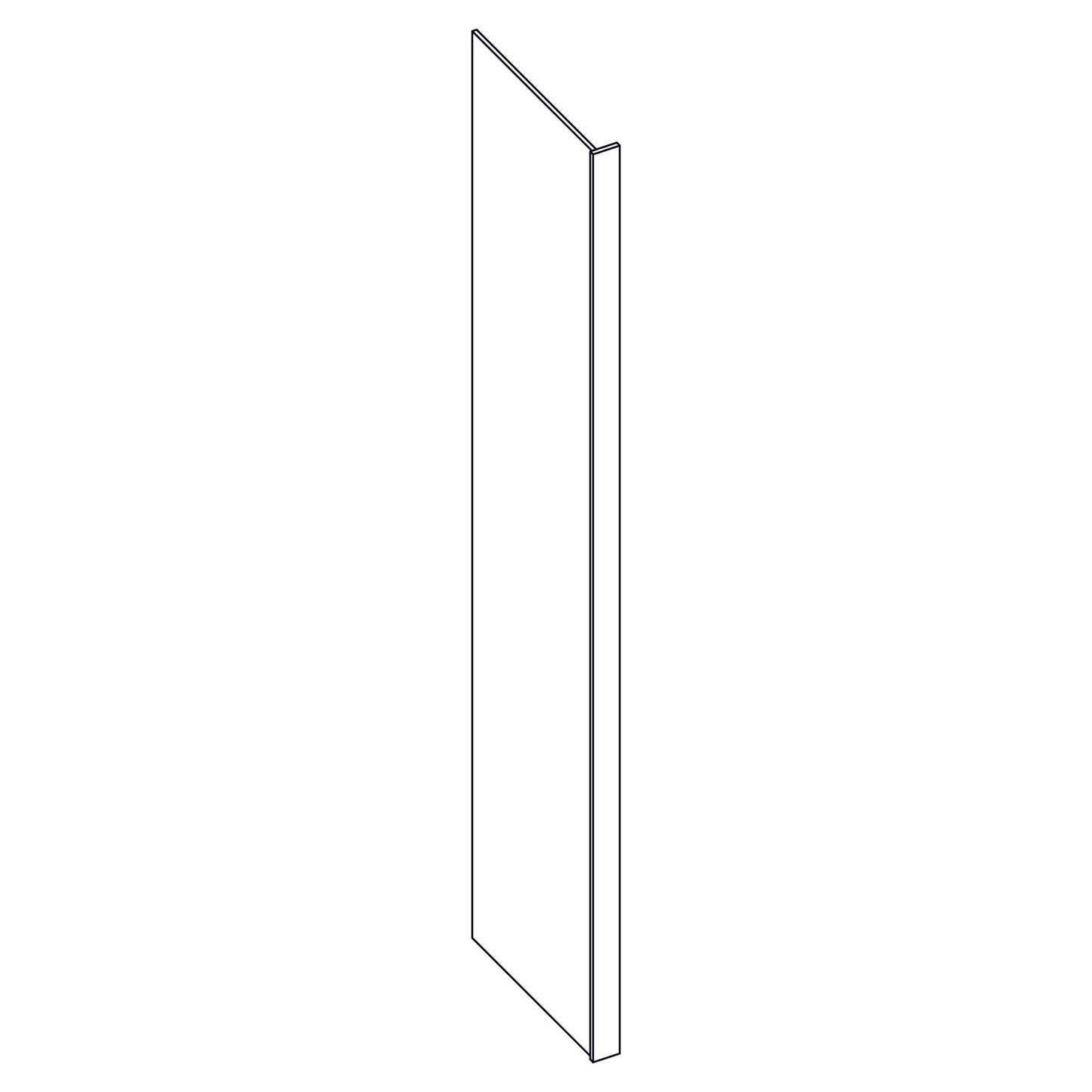 Tall End Panel - 96x30 inch - TEP3096 | SG