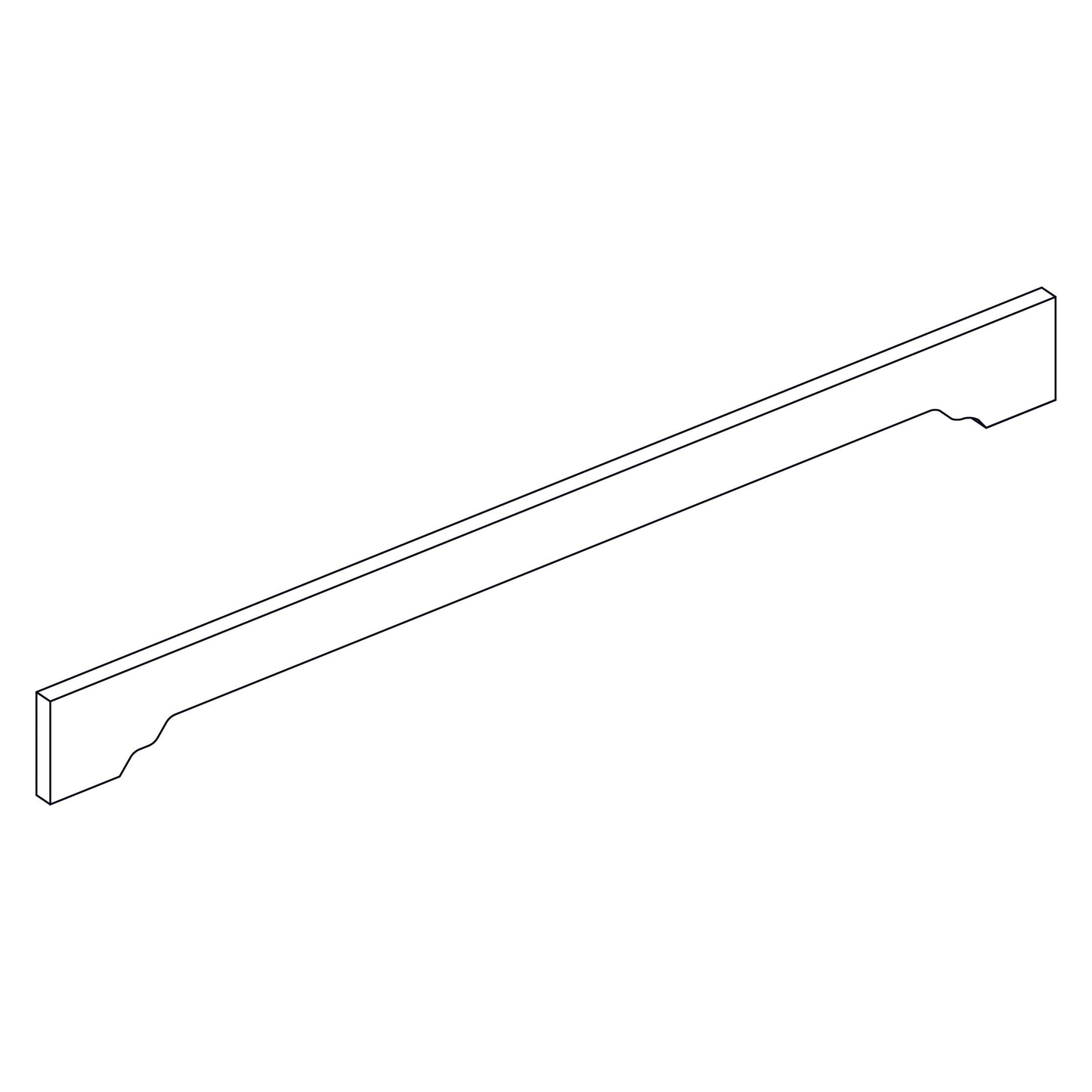 Furniture Valance - 43x4.5 inch- VFURN43