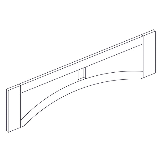 Raised Panel Valance - 42x12 inch - VRP42