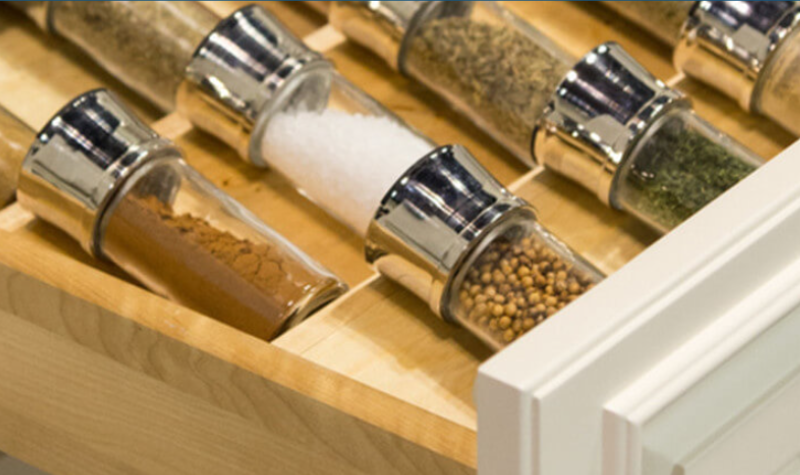 Spice Tray Drawer Insert - 14 inch | Natural - STI14