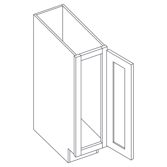 Base Cabinet - Single Door Full Height - 9 inch - B09
