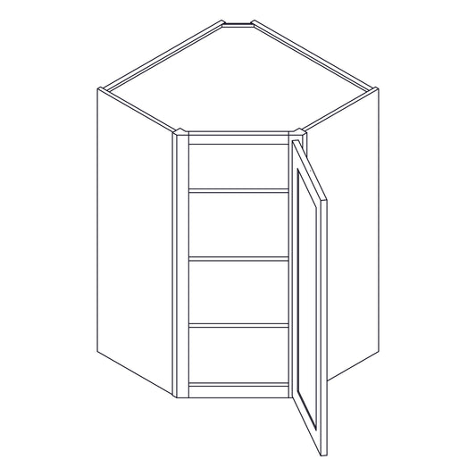 Wall Cabinet - Corner Wall Cabinet - 24x42 inch - CW2442 | SG