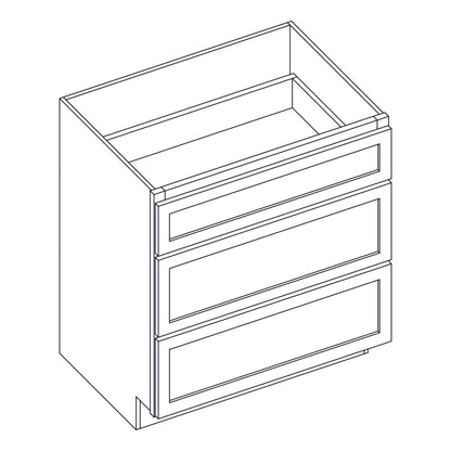 Drawer Base Cabinet - 12 inch - DB12-3 | SG