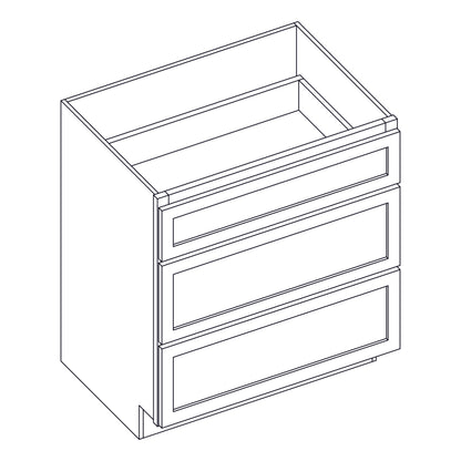Drawer Base Cabinet - 18 inch - DB18-3