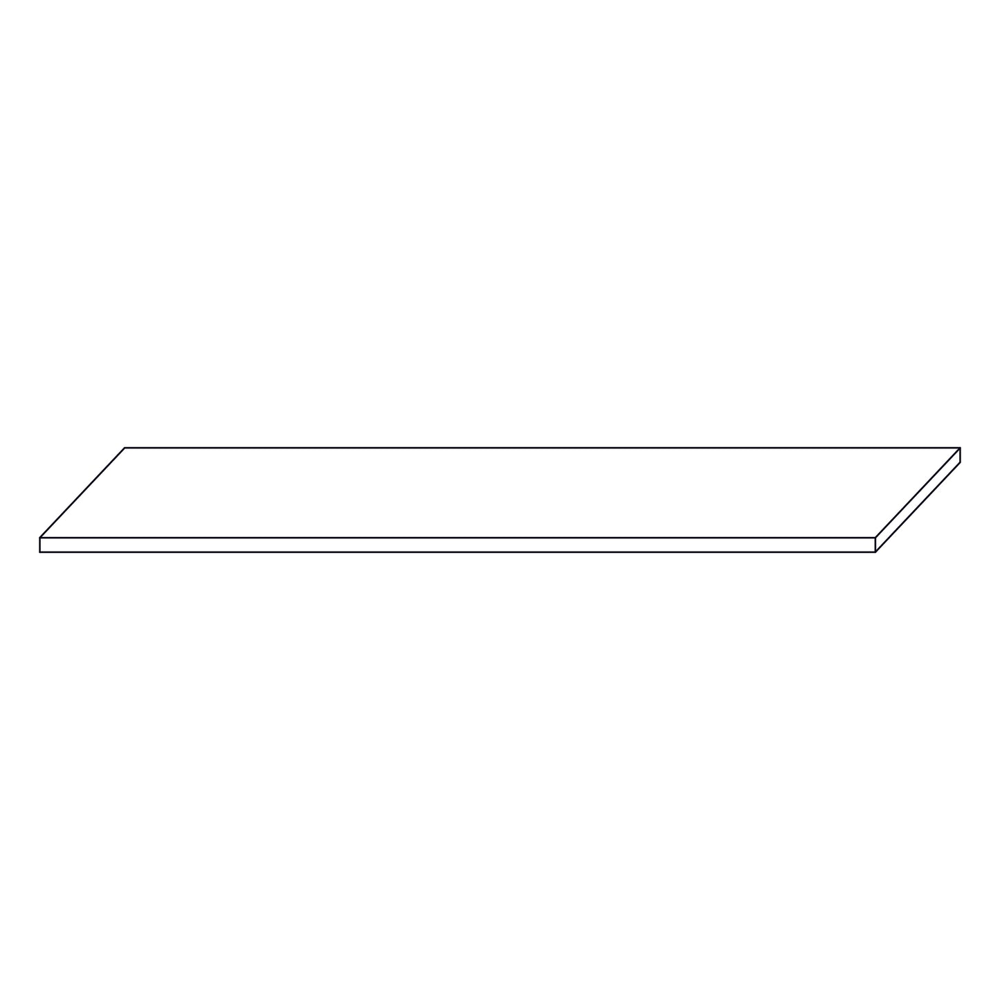 Shelf - 96x12 inch | Prefinished - SHELF1296