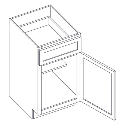 Vanity - Single Door - 15 inch - VB15