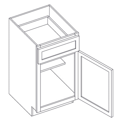 Vanity - Single Door - 15 inch - VB15 | SG