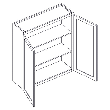 Wall Cabinet - Double Door - 24x30 - W2430-2
