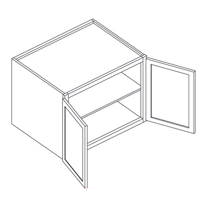 Wall Cabinet - 24 inch Deep Wall | Refrigerator | 33x24 inch - W332424